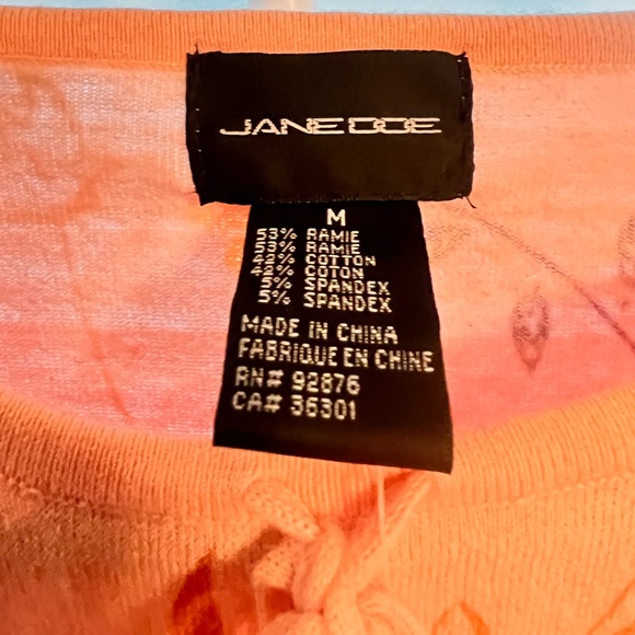 Jane Doe Collection (with Tag!) Pink floral sweater - Picture 6 of 10